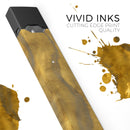 Swirly Golden Fur - Premium Decal Protective Skin-Wrap Sticker compatible with the Juul Labs vaping device