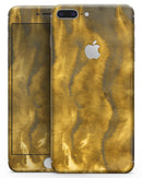 Swirly Golden Fur - Skin-kit for the iPhone 8 or 8 Plus