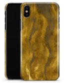 Swirly Golden Fur - iPhone X Clipit Case