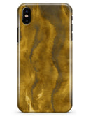 Swirly Golden Fur - iPhone X Clipit Case