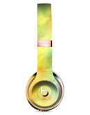 Switched Yellow Absorbed Watercolor Texture Full-Body Skin Kit for the Beats by Dre Solo 3 Wireless Headphones