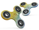 Switched Yellow Absorbed Watercolor Texture Full-Body Fidget Spinner Skin-Kit