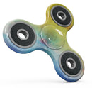 Switched Yellow Absorbed Watercolor Texture Full-Body Fidget Spinner Skin-Kit