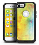 Switched Yellow Absorbed Watercolor Texture - iPhone 7 or 8 OtterBox Case & Skin Kits