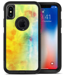 Switched Yellow Absorbed Watercolor Texture - iPhone X OtterBox Case & Skin Kits