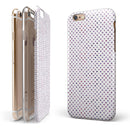 TIny Purple Watercolor Polka Dots iPhone 6/6s or 6/6s Plus 2-Piece Hybrid INK-Fuzed Case