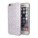TIny Purple Watercolor Polka Dots iPhone 6/6s or 6/6s Plus 2-Piece Hybrid INK-Fuzed Case