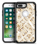 Tan Brush Strokes of Gold - iPhone 7 Plus/8 Plus OtterBox Case & Skin Kits