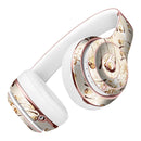 Tan Brush Strokes of Gold Full-Body Skin Kit for the Beats by Dre Solo 3 Wireless Headphones