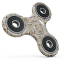 Tan Brush Strokes of Gold Full-Body Fidget Spinner Skin-Kit