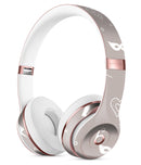 Tan Doodles with Lightning Full-Body Skin Kit for the Beats by Dre Solo 3 Wireless Headphones
