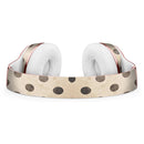 Tan and Black Grunge Polka Dots Full-Body Skin Kit for the Beats by Dre Solo 3 Wireless Headphones