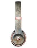 Tan and Golden Scratched Surface Full-Body Skin Kit for the Beats by Dre Solo 3 Wireless Headphones