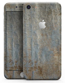 Tan and Golden Scratched Surface - Skin-kit for the iPhone 8 or 8 Plus