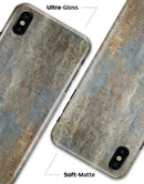 Tan and Golden Scratched Surface - iPhone X Clipit Case