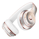 Tan and White Faded Paint Over Planks Full-Body Skin Kit for the Beats by Dre Solo 3 Wireless Headphones