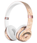 Tangerine Grunge Floral Pattern Full-Body Skin Kit for the Beats by Dre Solo 3 Wireless Headphones
