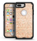 Tangerine Grunge Floral Pattern - iPhone 7 Plus/8 Plus OtterBox Case & Skin Kits