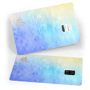 Teal 42234 Absorbed Watercolor Texture - Premium Protective Decal Skin-Kit for the Apple Credit Card