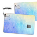 Teal 42234 Absorbed Watercolor Texture - Premium Protective Decal Skin-Kit for the Apple Credit Card