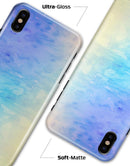 Teal 42234 Absorbed Watercolor Texture - iPhone X Clipit Case