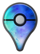 Teal 424 Absorbed Watercolor Texture Pokémon GO Plus Vinyl Protective Decal Skin Kit