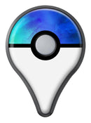 Teal 424 Absorbed Watercolor Texture Pokémon GO Plus Vinyl Protective Decal Skin Kit