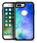 Teal 424 Absorbed Watercolor Texture - iPhone 7 Plus/8 Plus OtterBox Case & Skin Kits