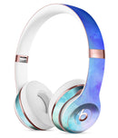 Teal 424 Absorbed Watercolor Texture Full-Body Skin Kit for the Beats by Dre Solo 3 Wireless Headphones