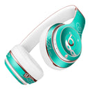 Teal Doodles with Lightning Full-Body Skin Kit for the Beats by Dre Solo 3 Wireless Headphones