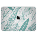 MacBook Pro with Touch Bar Skin Kit - Teal_Feather_Pattern-MacBook_13_Touch_V3.jpg?