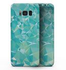 Teal Geometric V13 - Samsung Galaxy S8 Full-Body Skin Kit