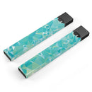 Teal Geometric V13 - Premium Decal Protective Skin-Wrap Sticker compatible with the Juul Labs vaping device