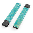 Teal Geometric V13 - Premium Decal Protective Skin-Wrap Sticker compatible with the Juul Labs vaping device
