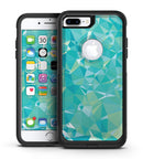 Teal Geometric V13 - iPhone 7 or 7 Plus Commuter Case Skin Kit