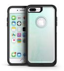 Teal Grunge Fade to White  - iPhone 7 or 7 Plus Commuter Case Skin Kit