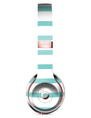 Teal Horizonal Stripes Full-Body Skin Kit for the Beats by Dre Solo 3 Wireless Headphones