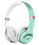 Teal Joker Mint Pattern Full-Body Skin Kit for the Beats by Dre Solo 3 Wireless Headphones