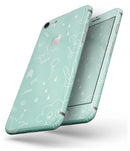 Teal Joker Mint Pattern - Skin-kit for the iPhone 8 or 8 Plus