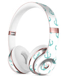 Teal Micro Anchors Full-Body Skin Kit for the Beats by Dre Solo 3 Wireless Headphones