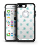 Teal Micro Ship Wheels - iPhone 7 or 7 Plus Commuter Case Skin Kit