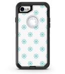 Teal Micro Ship Wheels - iPhone 7 or 8 OtterBox Case & Skin Kits