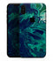 Teal Oil Mixture - iPhone XS MAX, XS/X, 8/8+, 7/7+, 5/5S/SE Skin-Kit (All iPhones Available)