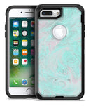 Teal Slate Marble Surface V23 - iPhone 7 Plus/8 Plus OtterBox Case & Skin Kits