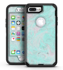Teal Slate Marble Surface V23 - iPhone 7 Plus/8 Plus OtterBox Case & Skin Kits