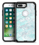 Teal Slate Marble Surface V39 - iPhone 7 Plus/8 Plus OtterBox Case & Skin Kits