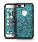 Teal Slate Marble Surface V48 - iPhone 7 or 7 Plus Commuter Case Skin Kit