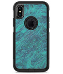 Teal Slate Marble Surface V48 - iPhone X OtterBox Case & Skin Kits