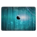 MacBook Pro with Touch Bar Skin Kit - Teal_Twilight_Zone_with_Strikes_of_Lightening-MacBook_13_Touch_V3.jpg?