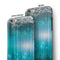 Teal Twilight Zone with Strikes of Lightening iPhone 6/6s or 6/6s Plus 2-Piece Hybrid INK-Fuzed Case